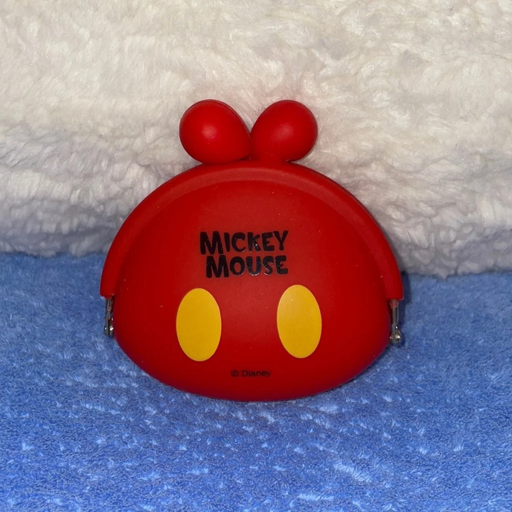 Vintage Disney©️ Mickey Mouse Silicone Pouch - Picture 1 of 4